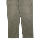 CARHARTT Mens Cotton Blend Grey Regular Straight Trousers W42 L32 Workwear