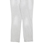 DKNY Womens Light Grey Slim Fit Skinny Denim Cotton Blend Jeans W28 L26 Zip