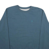 CHAMPION Mens Blue Crew Neck M Classic Cotton Blend Sweatshirt Pullover