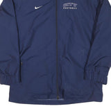 NIKE Mens Navy Blue City Football Zip Polyester Blend Jacket XL Sportswear