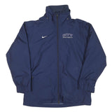 NIKE Mens Navy Blue City Football Zip Polyester Blend Jacket XL Sportswear