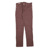 LEVI'S 511 BIG E Mens Jeans Brown Slim Skinny Denim Medium W28 L30 Stylish