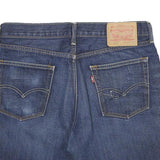 LEVI'S Mens Denim Blue Shorts L W34 Classic Cotton Casual Style