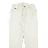 WRANGLER Womens Slim White Cotton Blend Denim Slim Jeans W29 L29 Classic Fit Zip