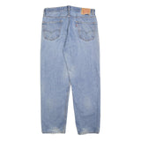LEVI'S 550 Tapered Mens Jeans Blue Relaxed Cotton Medium W36 L32 Classic Fit