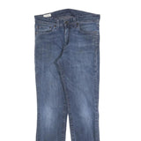 LEVI'S 511 Big E Mens Slim Blue Denim Medium W32 L32 Classic Fit Zip Jeans