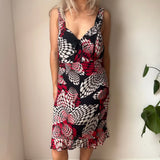 Unbranded Midi Dress - Small Multicoloured Viscose