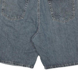 WRANGLER Mens Shorts Blue Denim Casual L W36 Cotton Blend Relaxed Fit