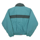 WOOLRICH Womens Blue Green & Purple Colourblock Jacket M Nylon Zip