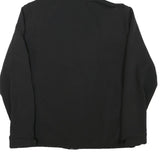 O'NEILL Mens Black Jacket L Polyester Blend Outdoor Zip Hooded Casual