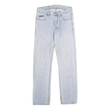 LONSDALE Mens Jeans Blue Relaxed Straight Denim Light W29 L30 Classic Casual