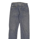 LEVI'S 501 Mens Jeans Blue Regular Straight Denim Medium W29 L32 Button Closure