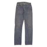 LEVI'S 501 Mens Jeans Blue Regular Straight Denim Medium W29 L32 Button Closure