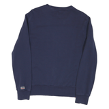 LEVI'S Mens Navy & Red Sweatshirt Crew Neck S Cotton Blend Logo