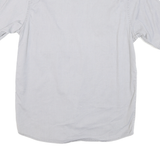 WRANGLER Mens Grey Cotton Blend Short Sleeve Shirt M Casual Workwear