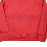 CABIN CREEK Womens Red Jacket M Polyester Blend Zip Lightweight Casual Outerwear