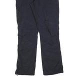 CRIVIT Mens Polyester Blend Black Regular Fit Straight Trousers W34 L32 Outdoor