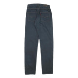 LEVI'S Womens Jeans Blue Regular Straight Denim W24 L29 Classic Cotton Blend Zip