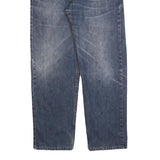 LEE Mens Blue Relaxed Straight Denim Medium W30 L30 Cotton Blend Zip Jeans