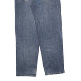 LEE Mens Blue Relaxed Straight Denim Medium W30 L30 Cotton Blend Zip Jeans