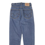 LEVI'S Mens Blue Slim Skinny Denim Medium W26 L27 Classic Cotton Blend Zip Jeans