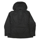 NAUTICA Womens Black Outdoor Jacket 2XL Polyester Blend Plain Zip Hooded Casual