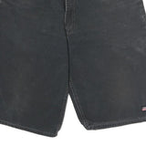 DICKIES Mens Black Cotton Casual Shorts M W36 Workwear Utility Pocket