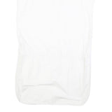 COS Womens White Cotton Blend Day Dress Cotton Blend S Minimalist Tunic Style