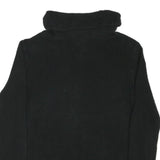 LAUREN RALPH LAUREN Womens Black Plain Pullover Roll Neck Basic Knit M Cotton