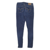 LEVI'S 535 Womens Slim Blue Denim Medium Woven W26 L28 Classic Zip Jeans