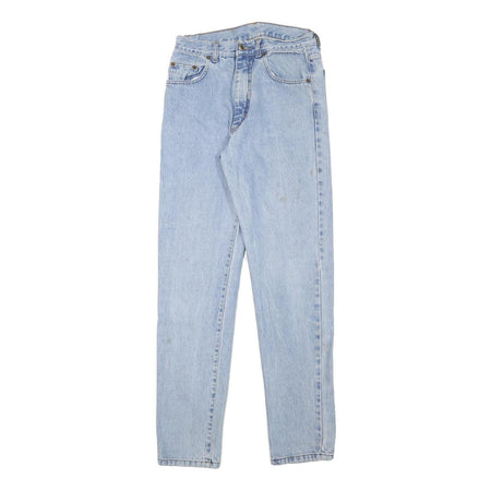 OXYGENE Womens Jeans Blue Slim Skinny Denim Light W26 L31 Casual Cotton Blend