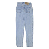 OXYGENE Womens Jeans Blue Slim Skinny Denim Light W26 L31 Casual Cotton Blend