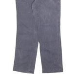 CARHARTT Womens Regular Fit Blue Cotton Blend Trousers W32 L30 Workwear Zip