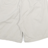 NAUTICA Mens Shorts Beige Classic Fit Plain L W32 Casual Cotton Summer