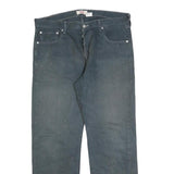 LEVI'S 501 Mens Jeans Blue Regular Straight Denim Medium W38 L32 Classic Zip