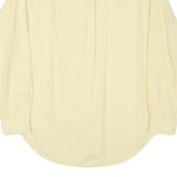 RALPH LAUREN Mens Cream Classic Fit L Cotton Blend Long Sleeve Shirt
