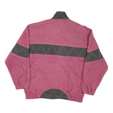 ETIRE Womens Pink & Black Zip Jacket S Polyester Blend Casual Outdoor