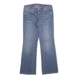 TOMMY HILFIGER Womens Blue Regular Fit Bootcut Denim Medium Wash Jeans W29 L29
