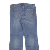 TOMMY HILFIGER Womens Blue Regular Fit Bootcut Denim Medium Wash Jeans W29 L29