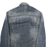 LEVI'S Mens Blue Denim Button Cotton Jacket L Classic Casual Workwear