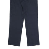 DICKIES Mens Polyester Blend Navy Regular Fit Straight Leg Trousers W32 L32