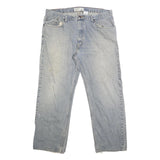 LEVI'S Mens Jeans Blue Regular Straight Denim Medium W38 L30 Classic Zip Closure