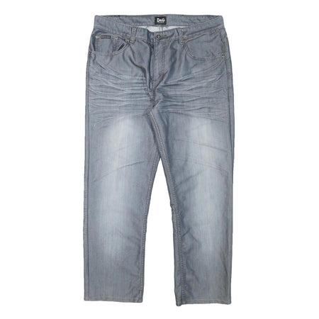 DOLCE & GABBANA Mens Regular Fit Blue Denim Stone Wash Jeans W35 L27 Casual