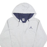 CHAMPION Mens Grey Beck's ¼ Zip Hoodie M Cotton Blend Casual Sweatshirt
