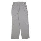 MAMMUT Womens Polyester Blend Grey Regular Fit Straight Leg Trousers W27 L30