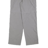 MAMMUT Womens Polyester Blend Grey Regular Fit Straight Leg Trousers W27 L30