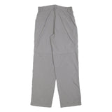 MAMMUT Womens Polyester Blend Grey Regular Fit Straight Leg Trousers W27 L30