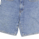TEXAS BULL Mens Denim Blue Shorts M W28 Cotton Classic Fit Casual Zip Pockets