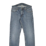 LEVI'S Mens Blue Regular Straight Denim Medium W29 L30 Classic Cotton Blend Zip