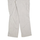 CLOCKHOUSE Mens Regular Beige Cotton Blend Zip Cargo Trousers W34 L32 Casual